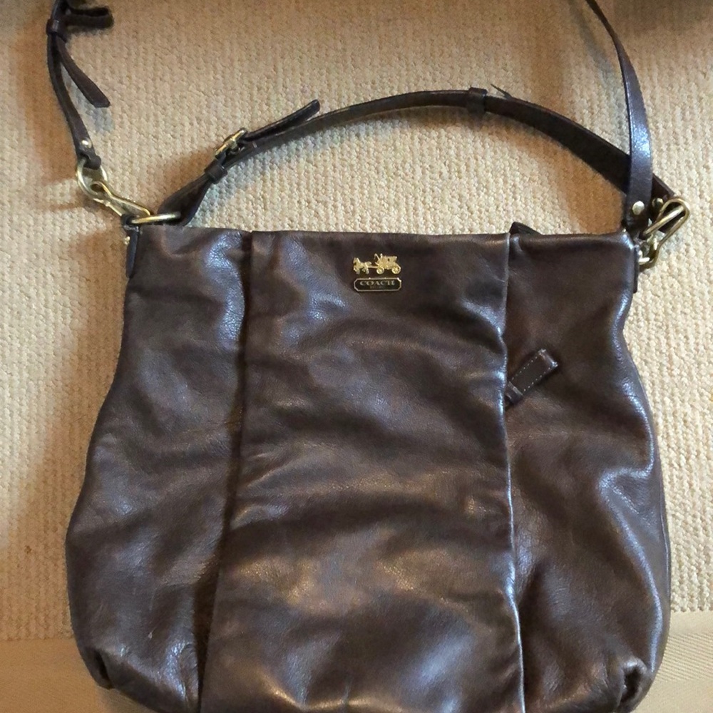 Coach leather purse